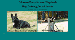 Desktop Screenshot of johnsonhaus.com